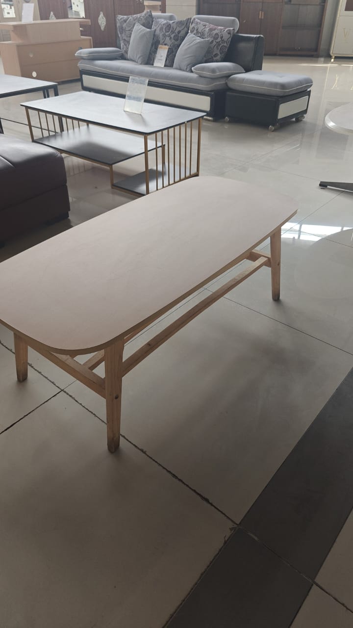 Wooden coffee table