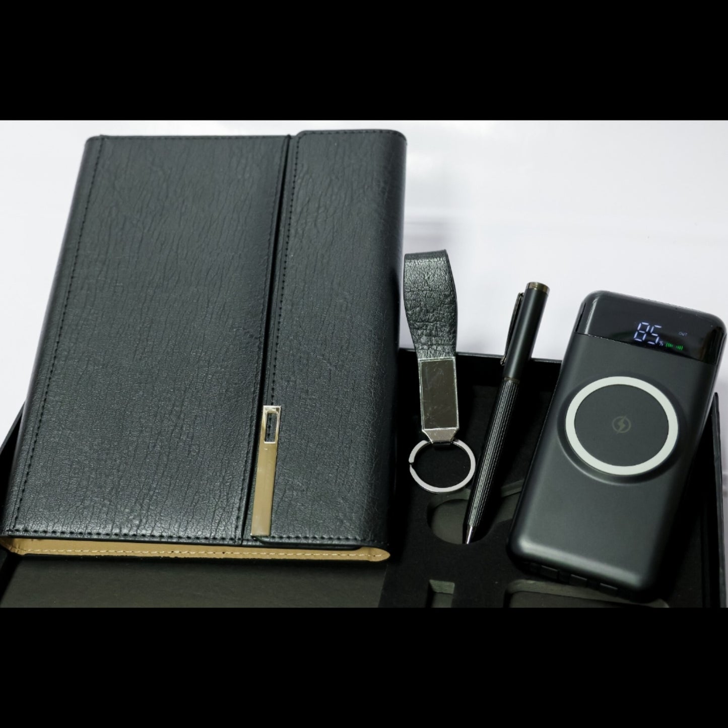 Executive notebook power bank gift pack