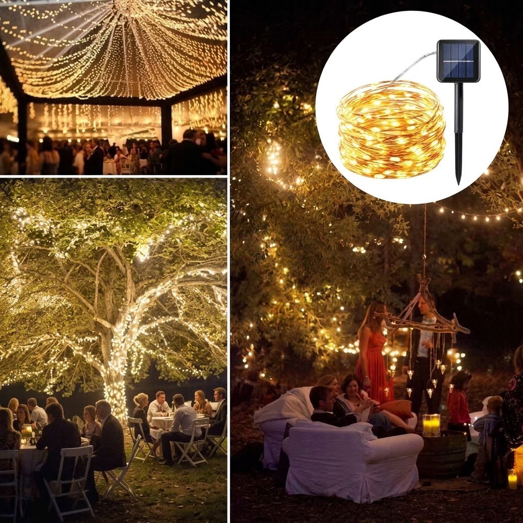 Solar Fairy String Lights 32m 300 LEDs Gha
