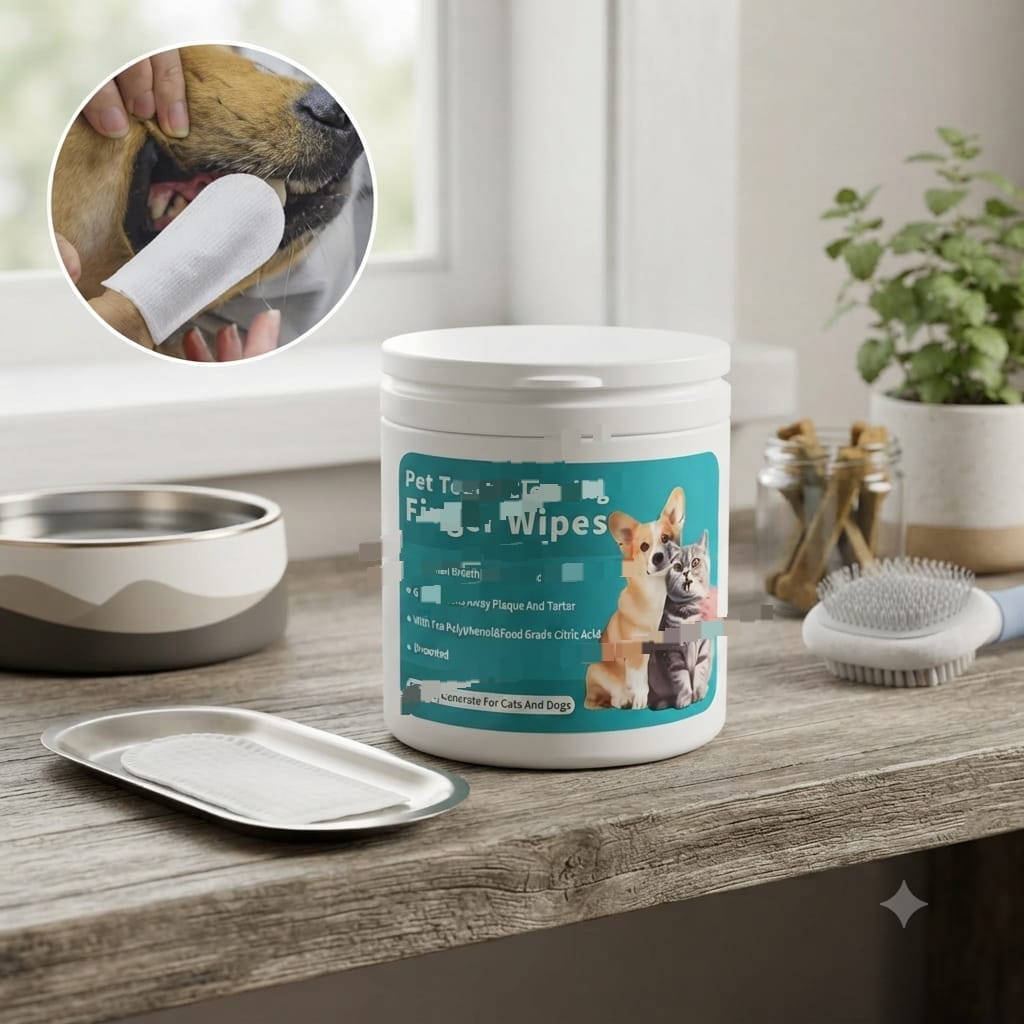 Pets Cleaning Finger Wipes