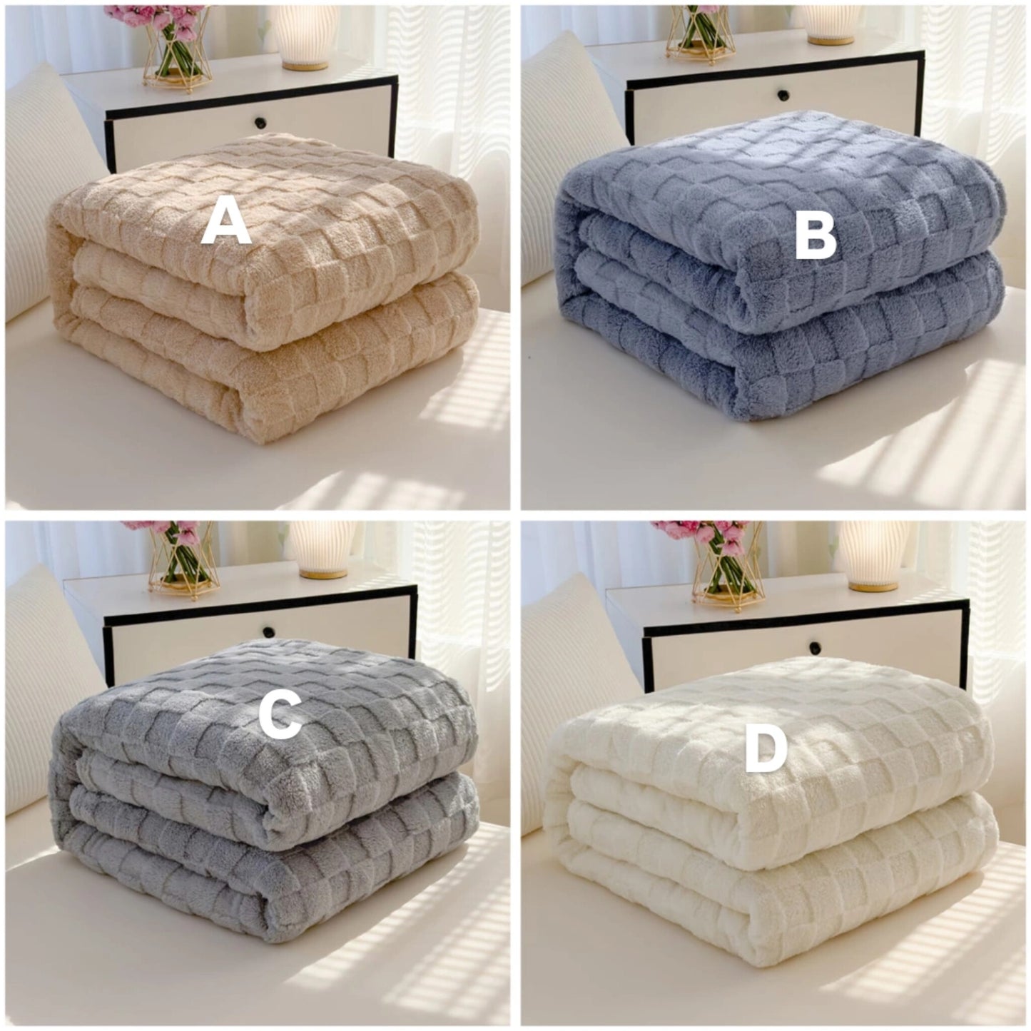 Textured Fleece Blanket