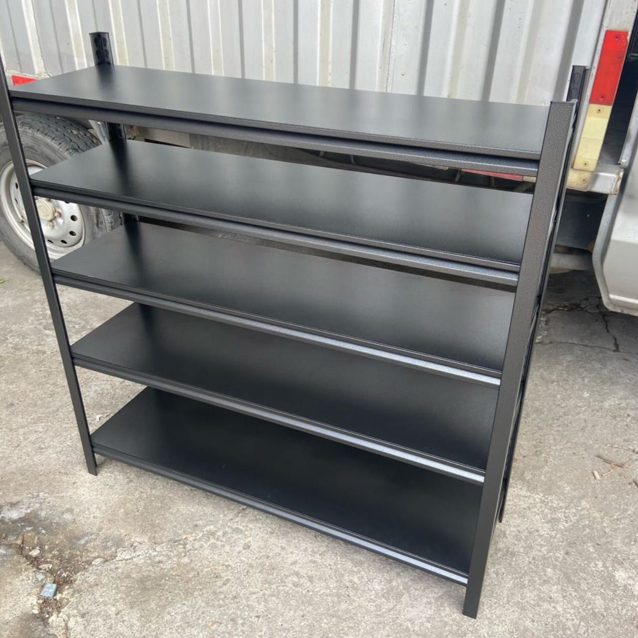 5 layer mettalic shoe rack