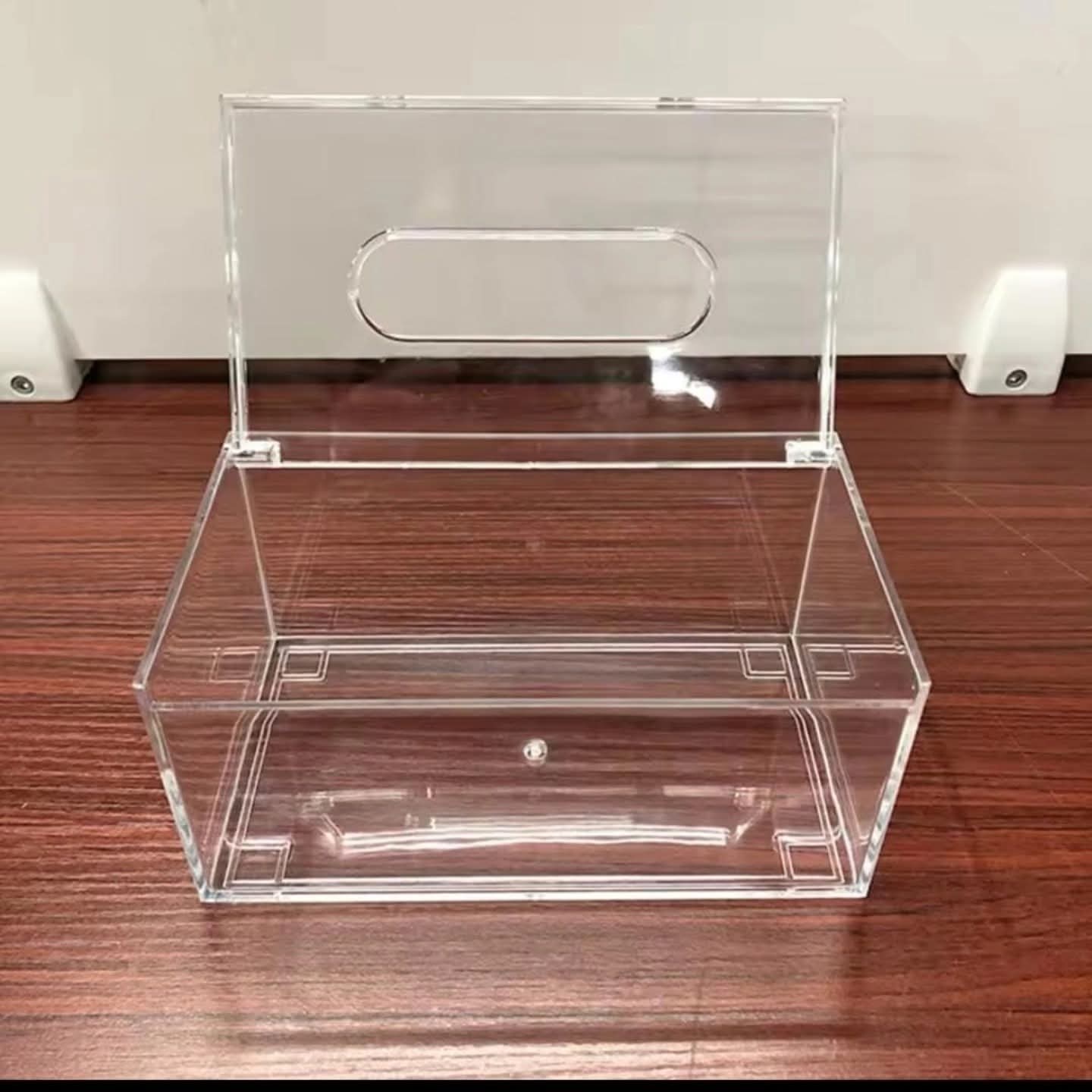 Acrylic serviette holder