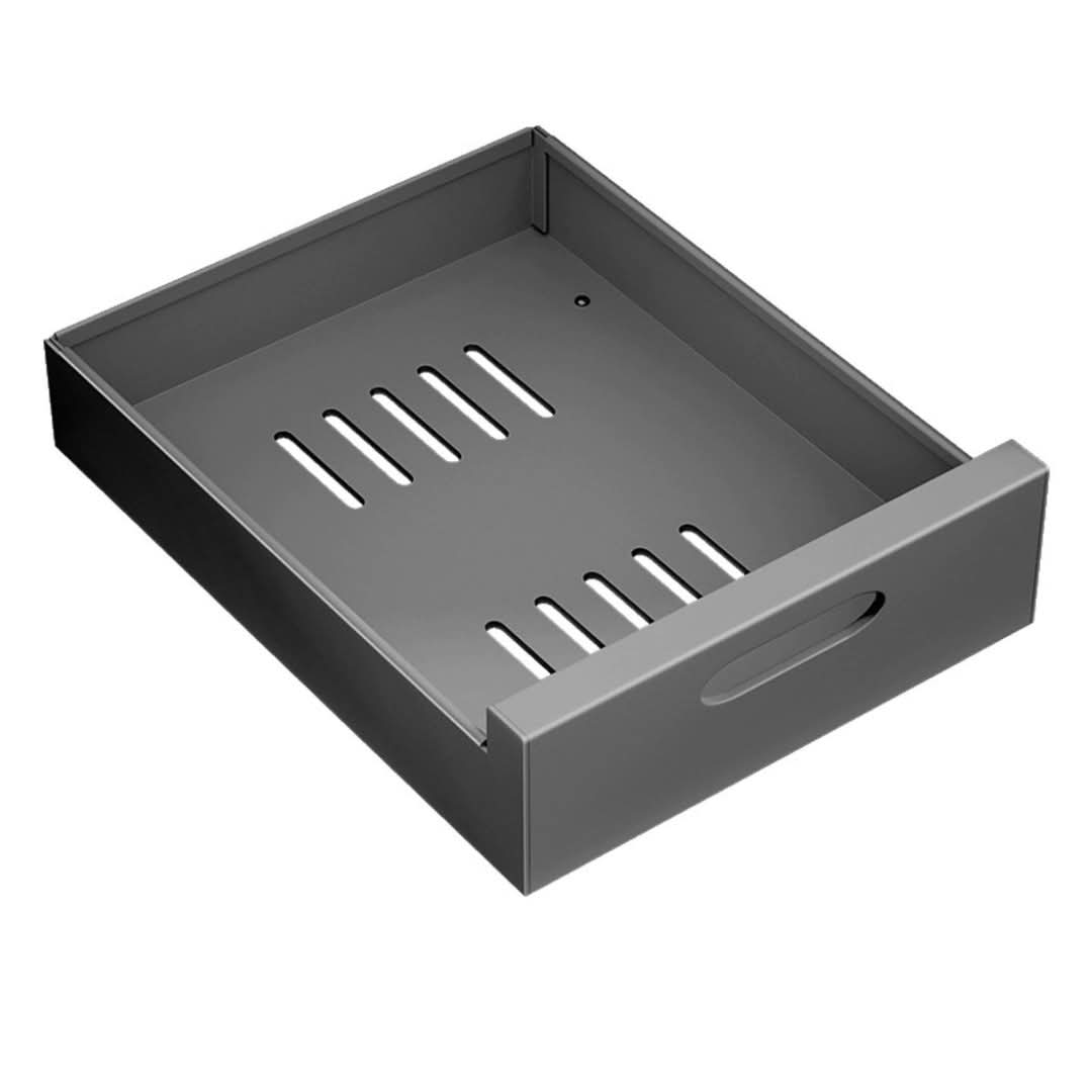 Pull out cabinet drawer organizer