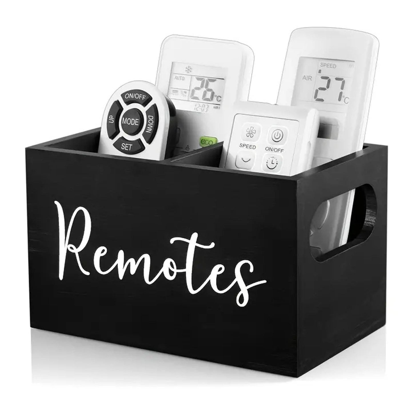 Remote control holder storage