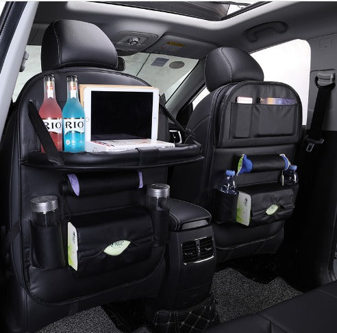 Car back seat organizer