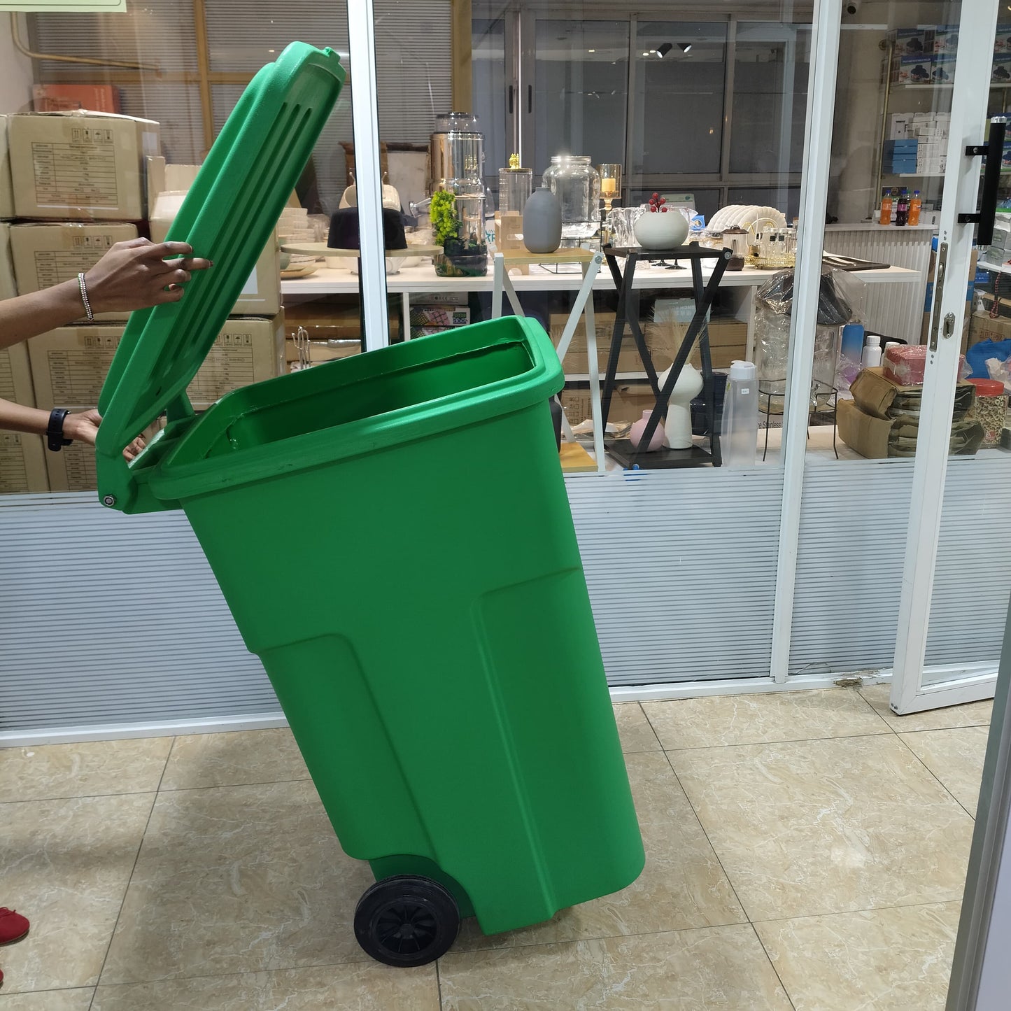 Large Bins with Wheels