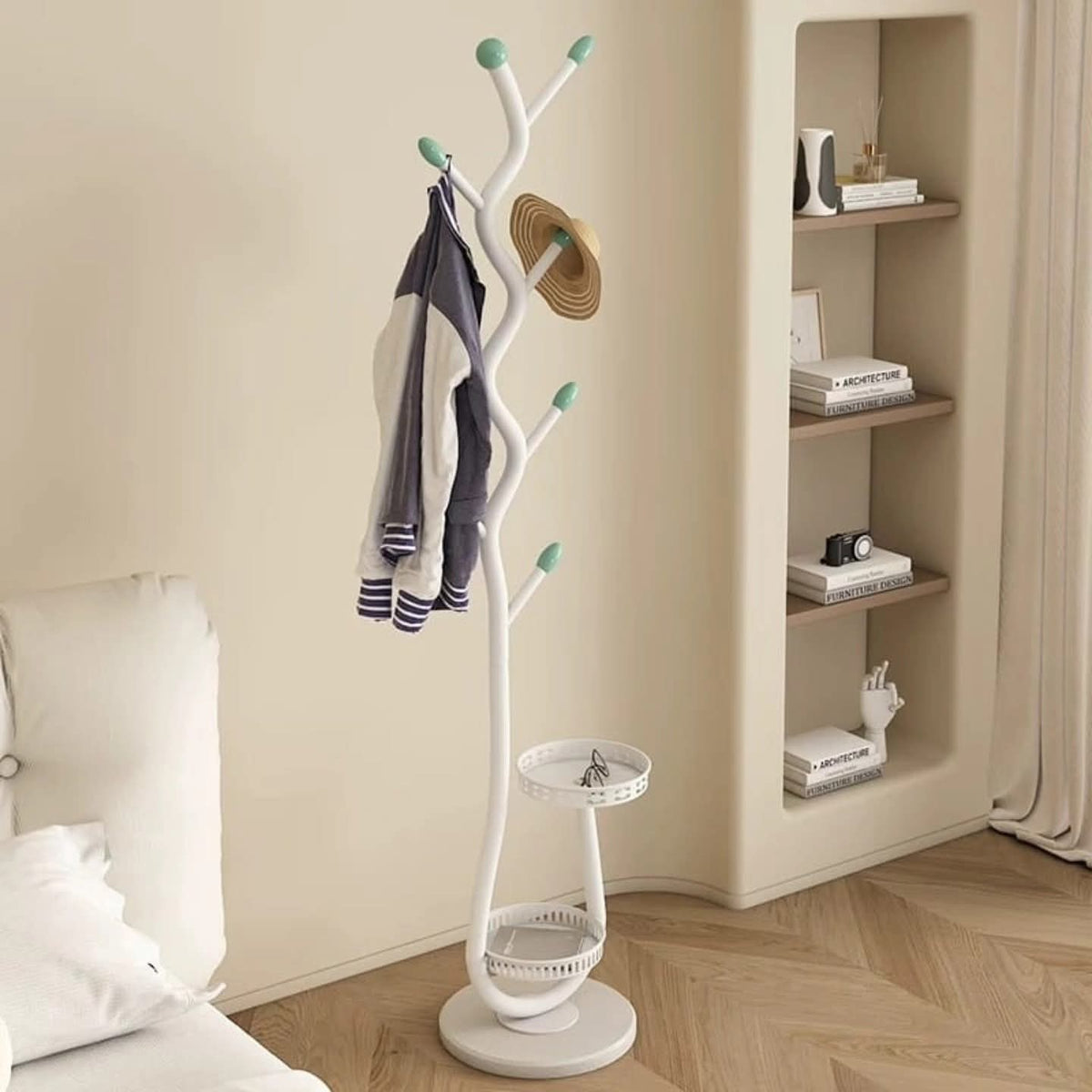 Floor Standing Coat Rack