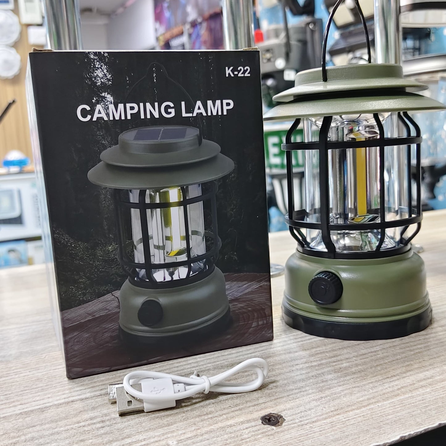 K-22 Solar Camping Lantern