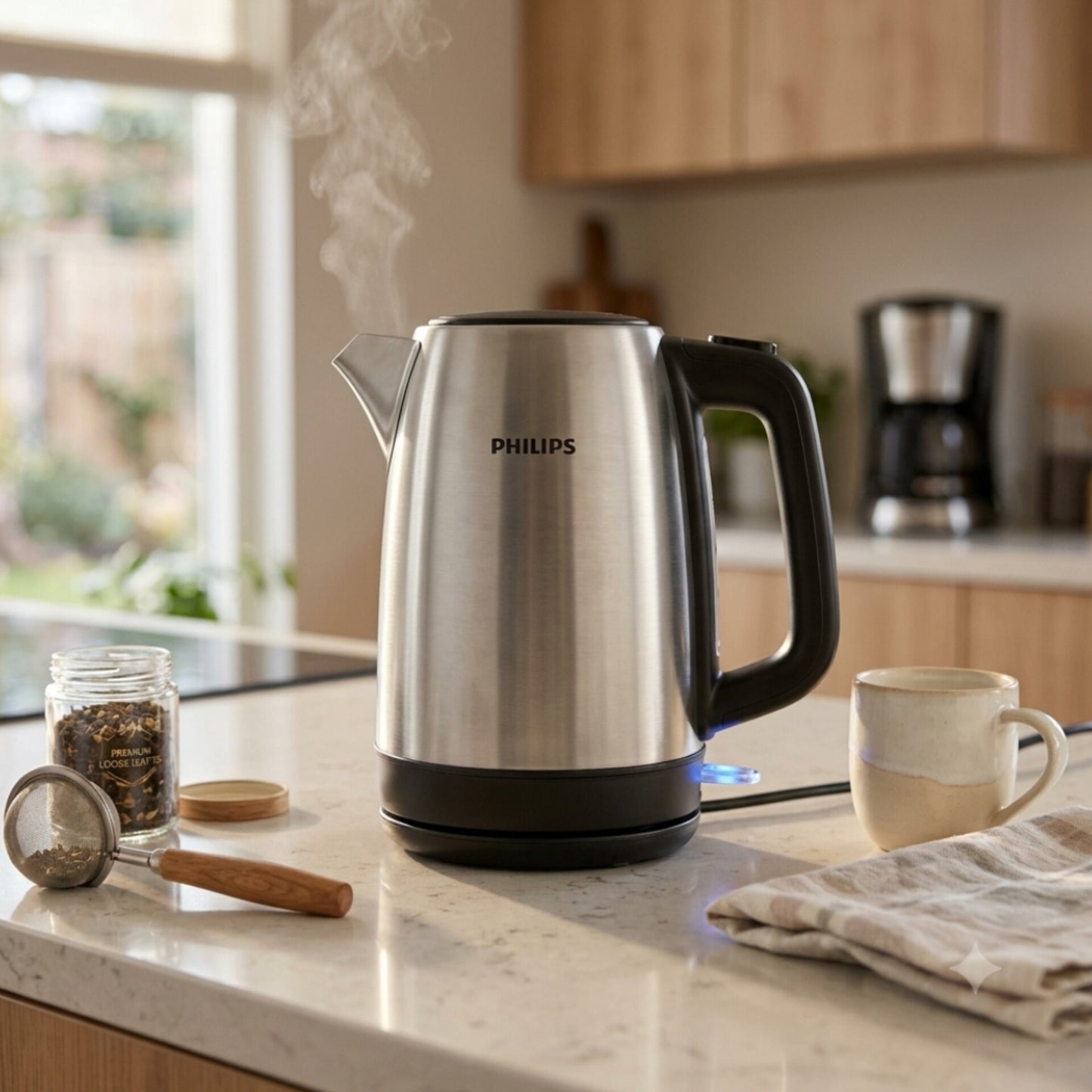 Philips Stainless Steel Electric Kettle 1.7L HD9350/92-24191