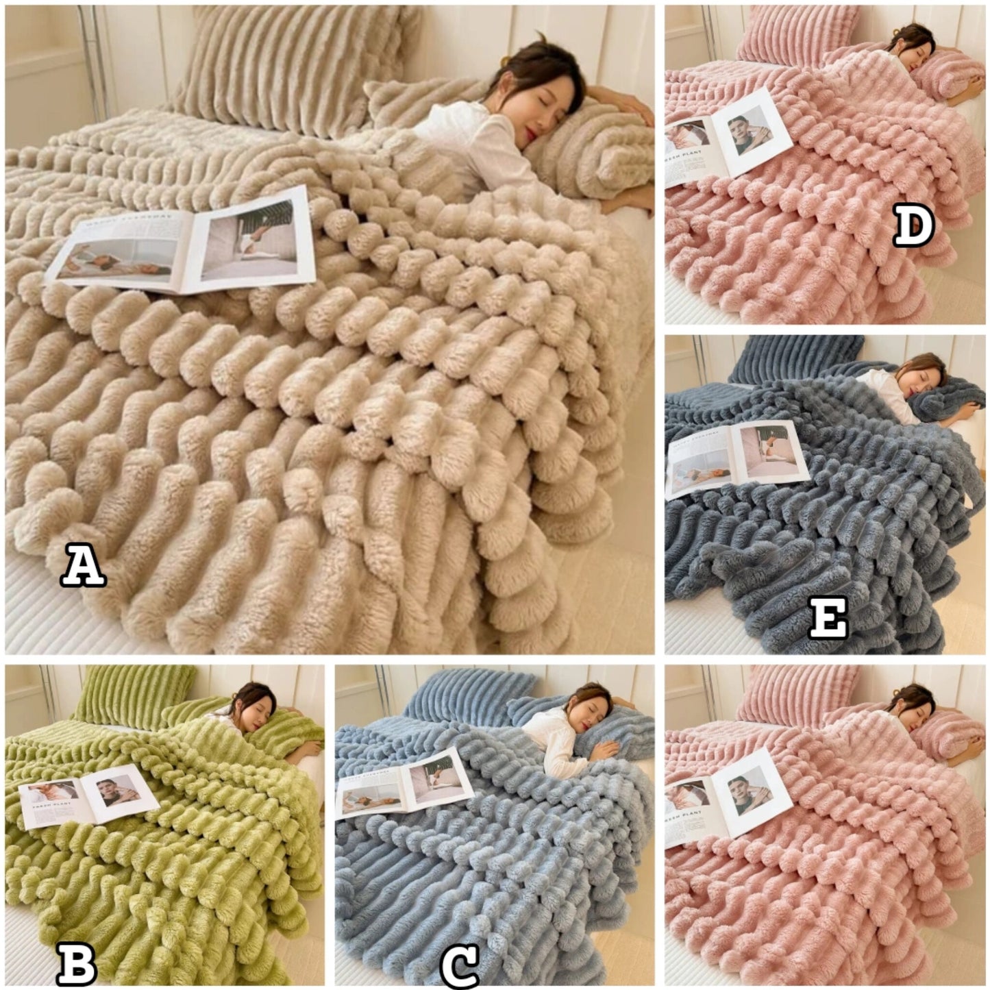 Flannel Coral Fleece Blanket
