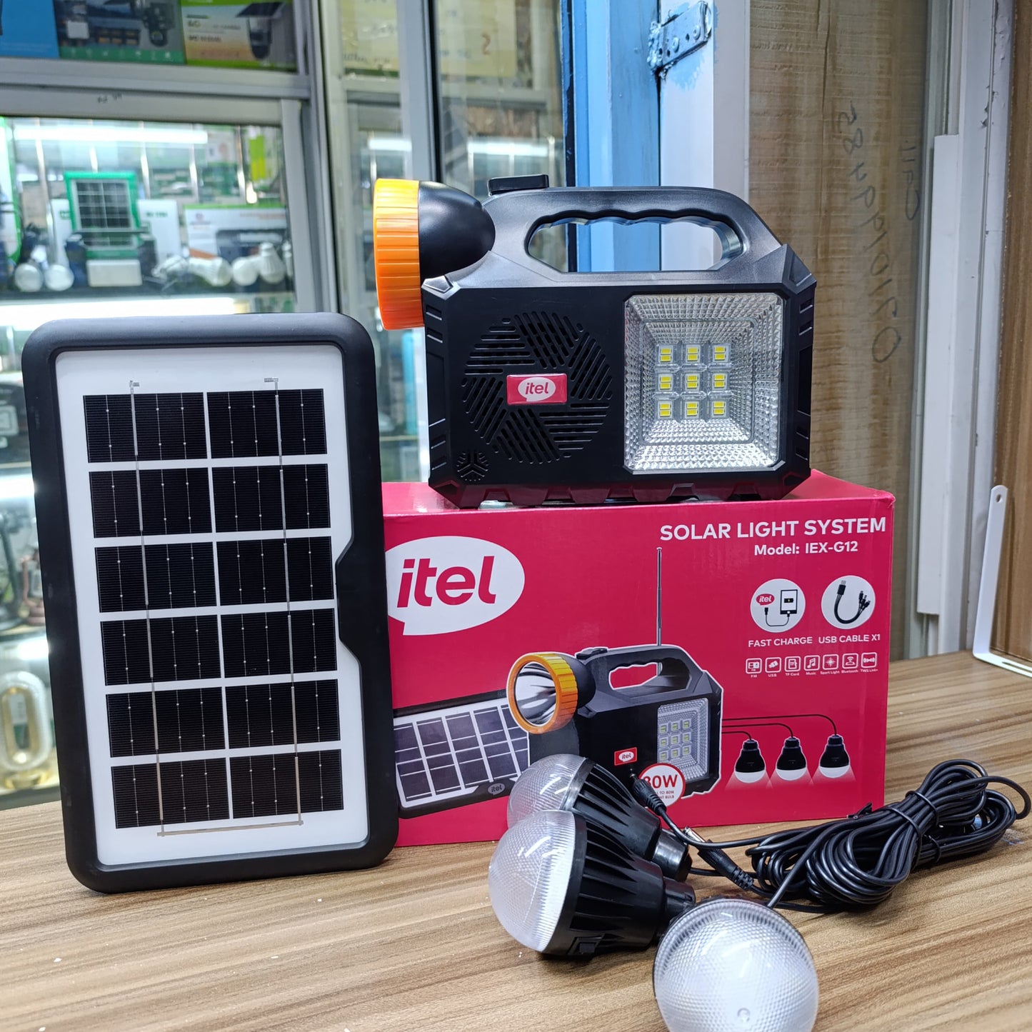 Itel G12 Solar Lighting System
