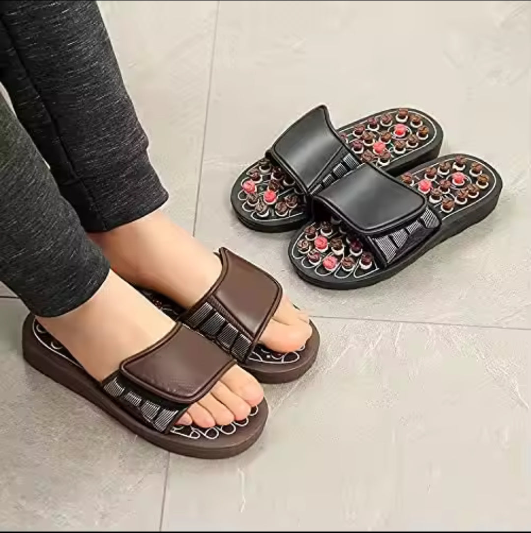 Acupressure reflexology foot massage sandals gha
