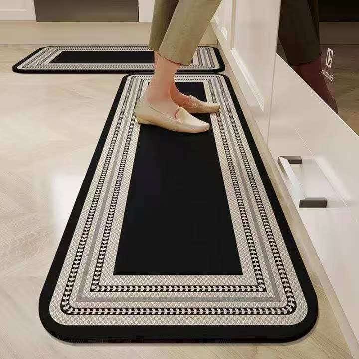 Big Size Rubber Kitchen Mats Set
