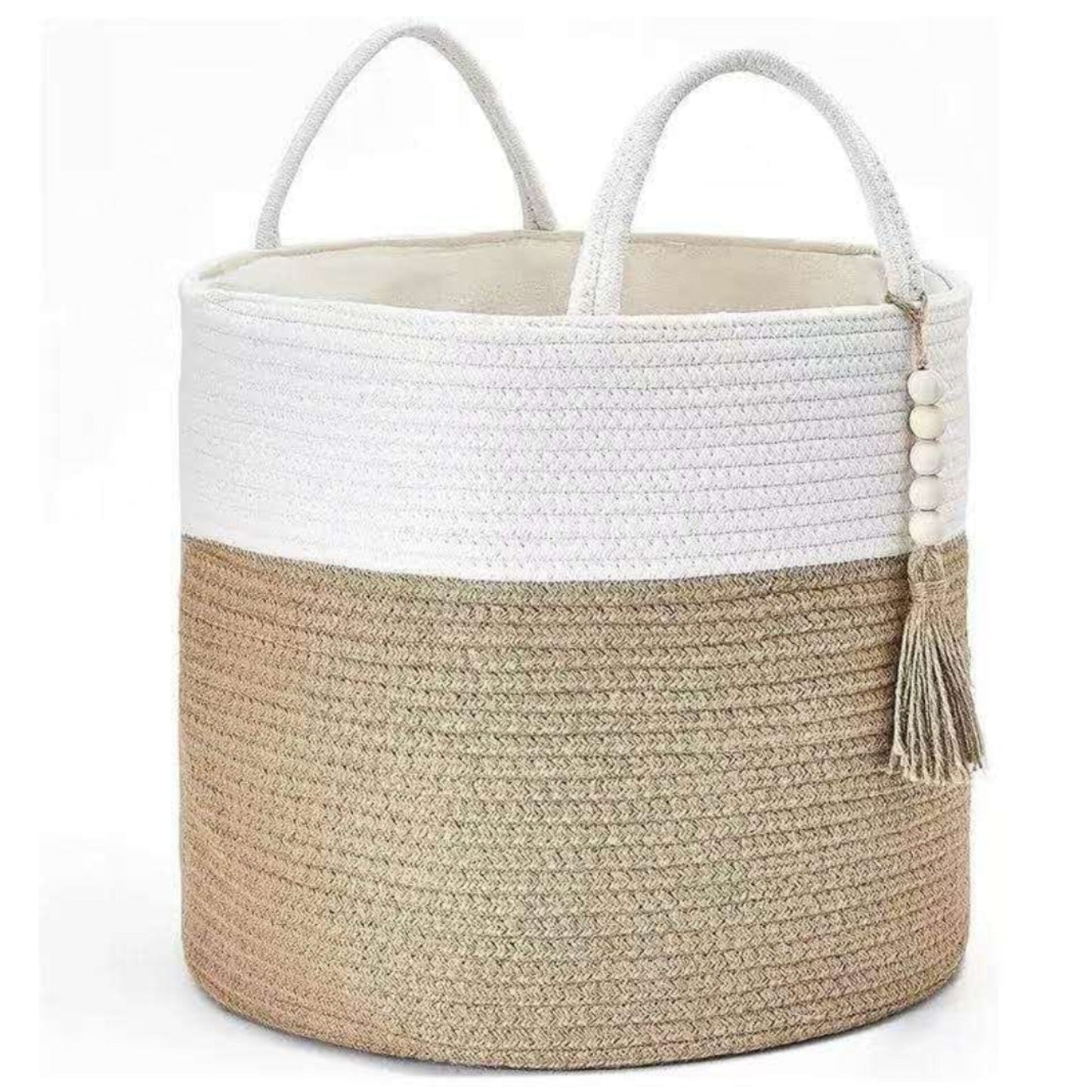 Woven Rope Storage Basket