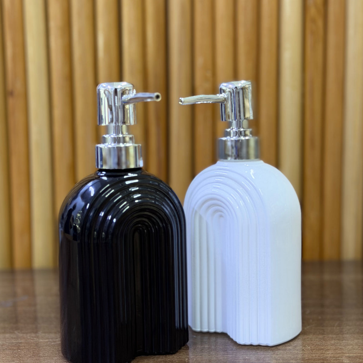 Ceramic soap dispenser