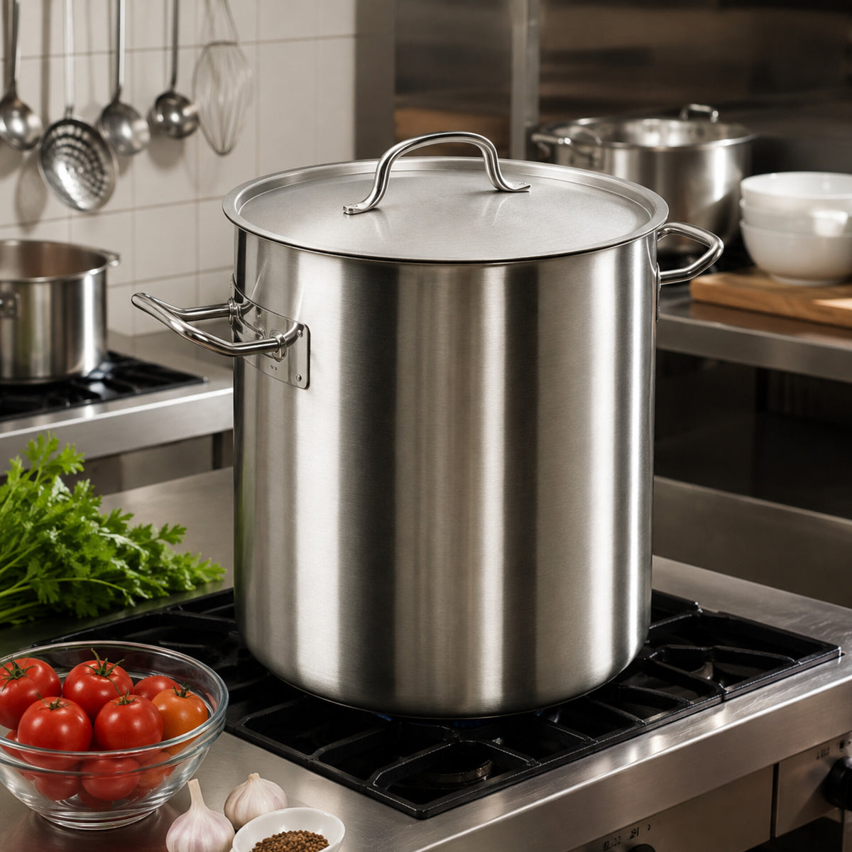 6.2L Lacor Stock Pot With Lid 50120
