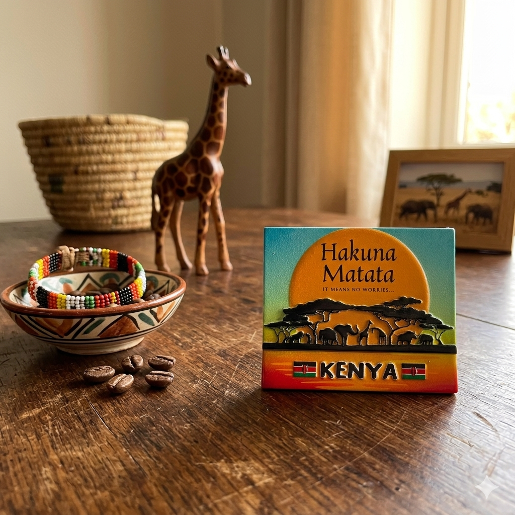 Hakuna Matata Souvenir Fridge Magnet