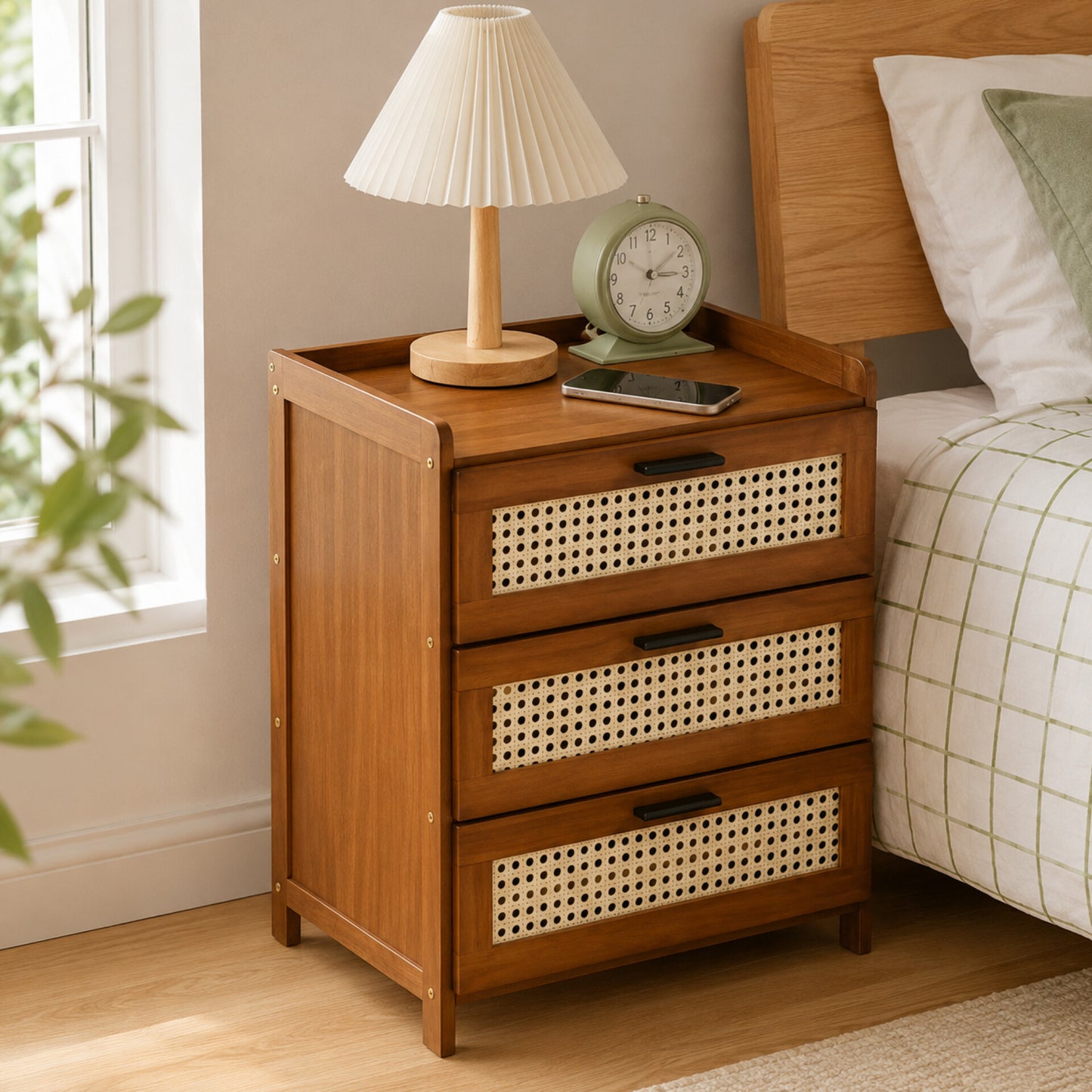 3 Drawer Bedside Cabinet
