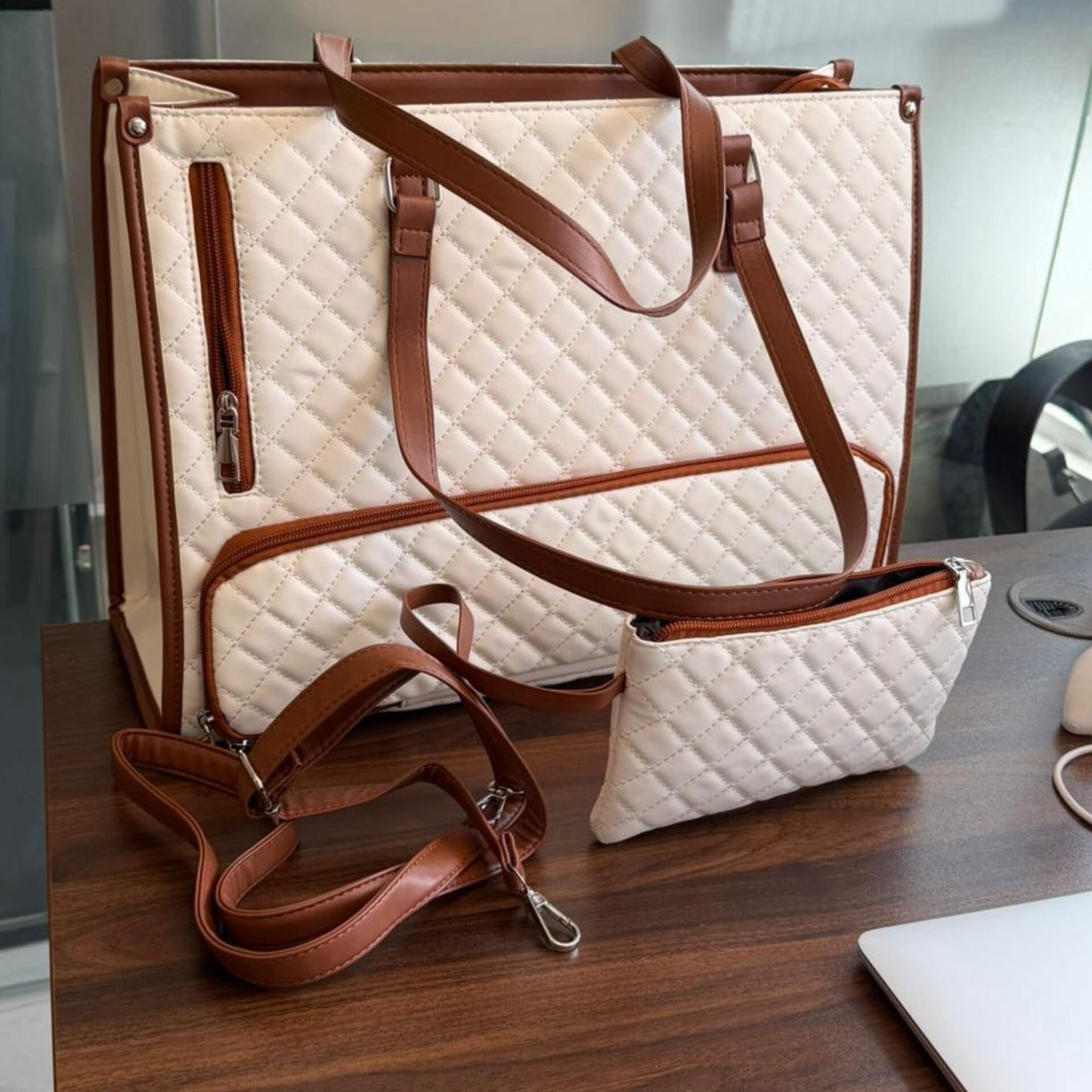 Large capacity laptop tote bag Gha