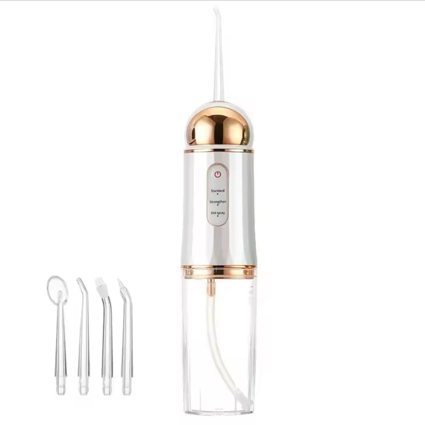Portable electric oral irrigator