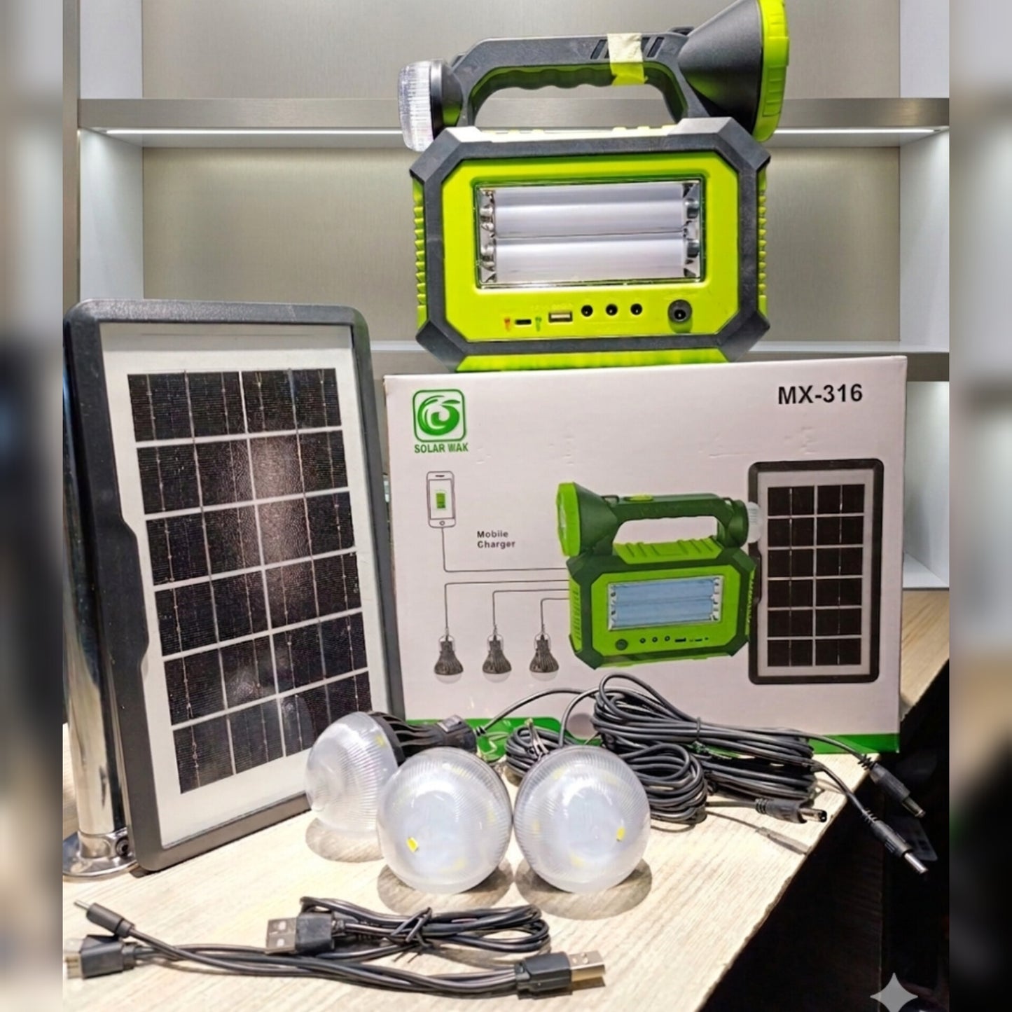 Solarmax MX-316 Solar Lighting System