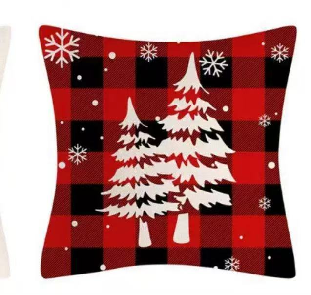 Christmas Throw Pillow Covers Set