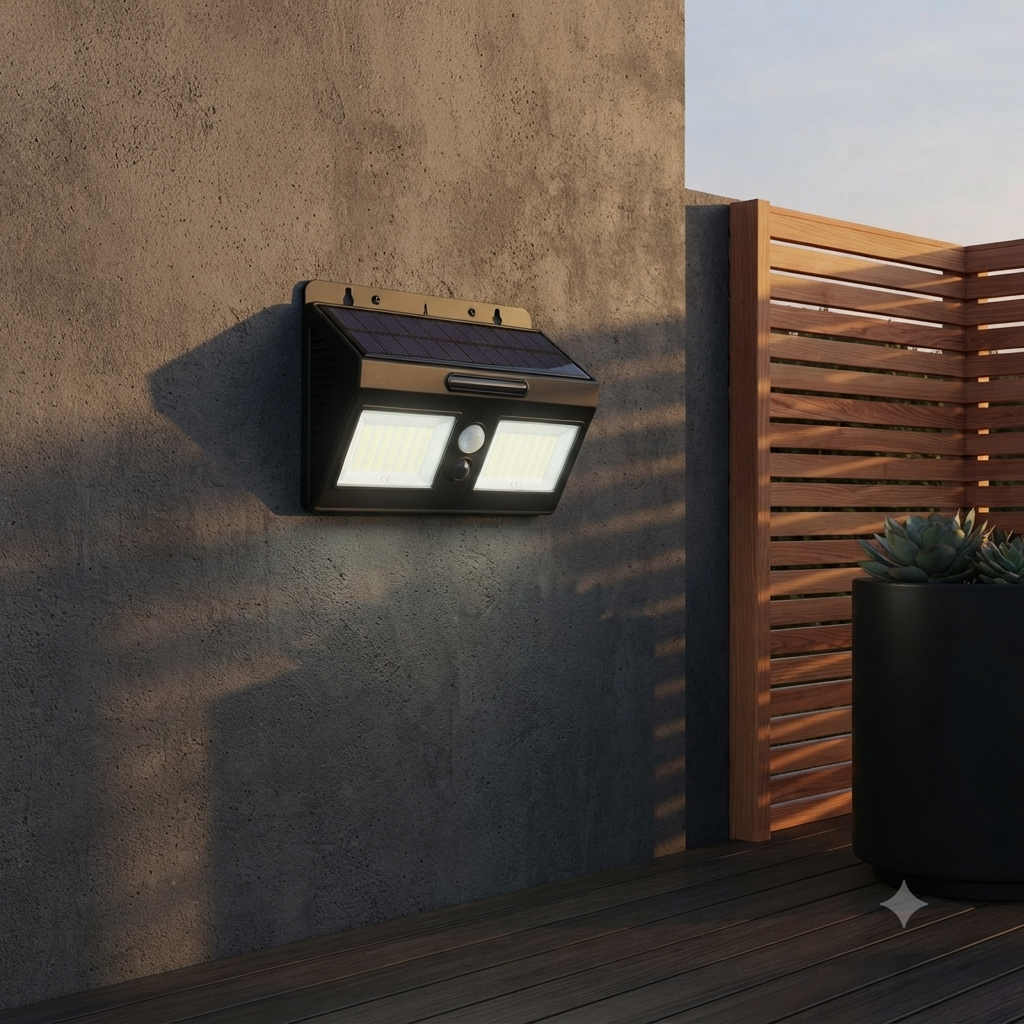 Philips LED Solar Wall Light BWS010-21086