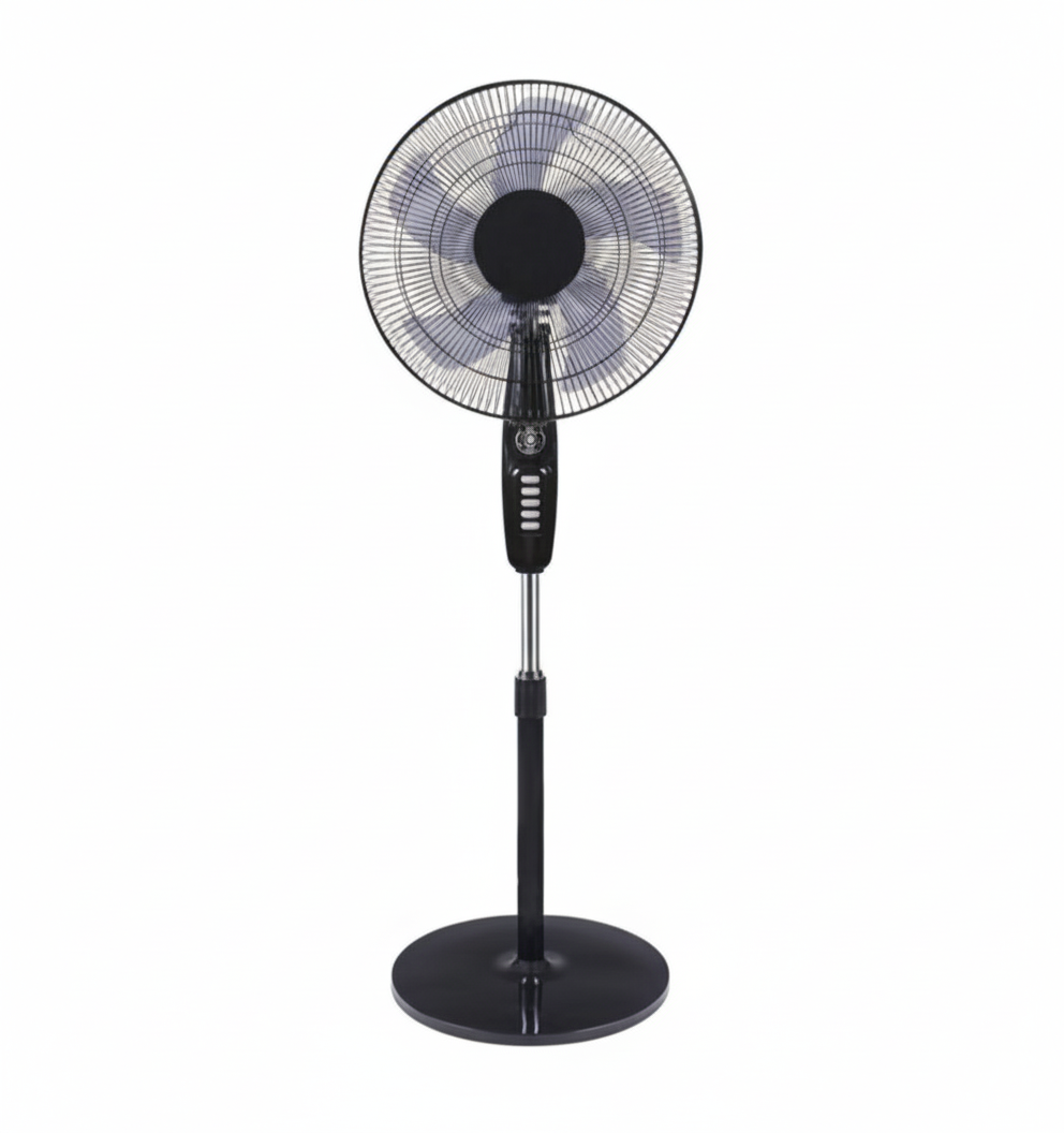 Ramtons Black Stand Fan with Remote Control Rm 669