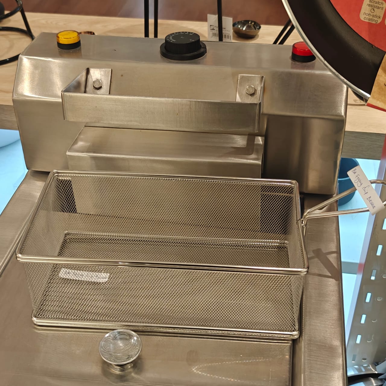 Rectangular Stainless Steel Commercial Fry Basket