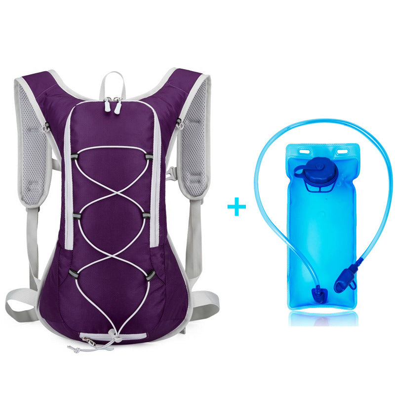 Hydration backpack with water bladder sports bag