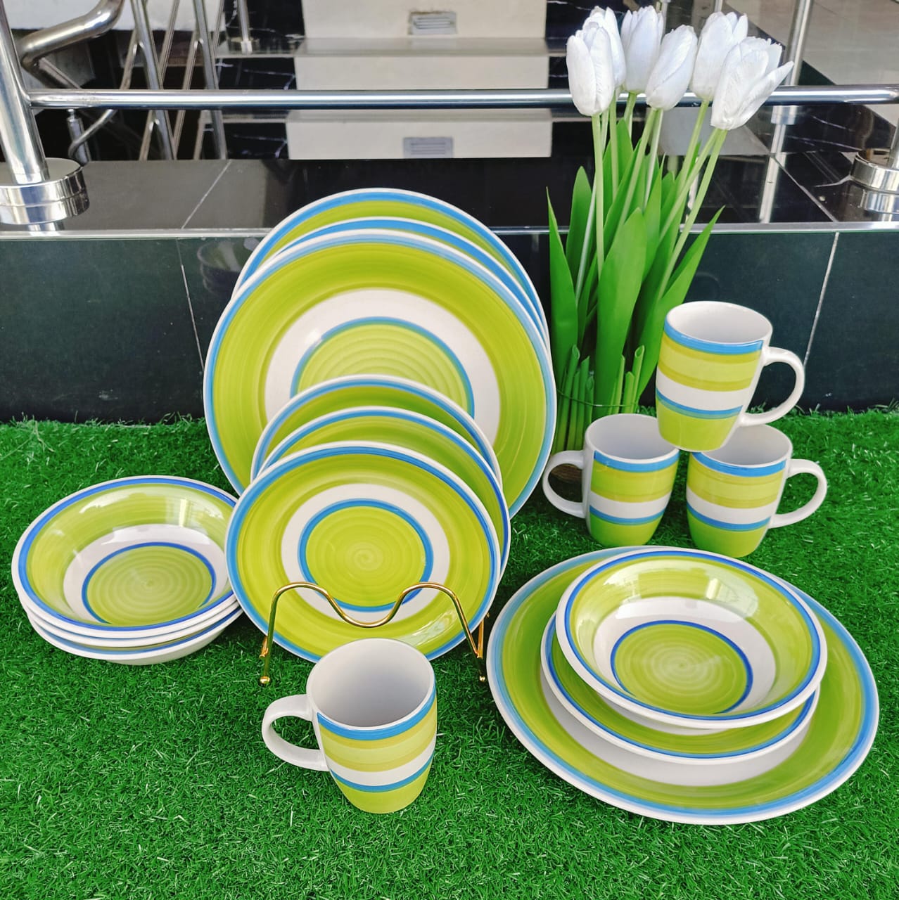 16Pc ceramic dinner set