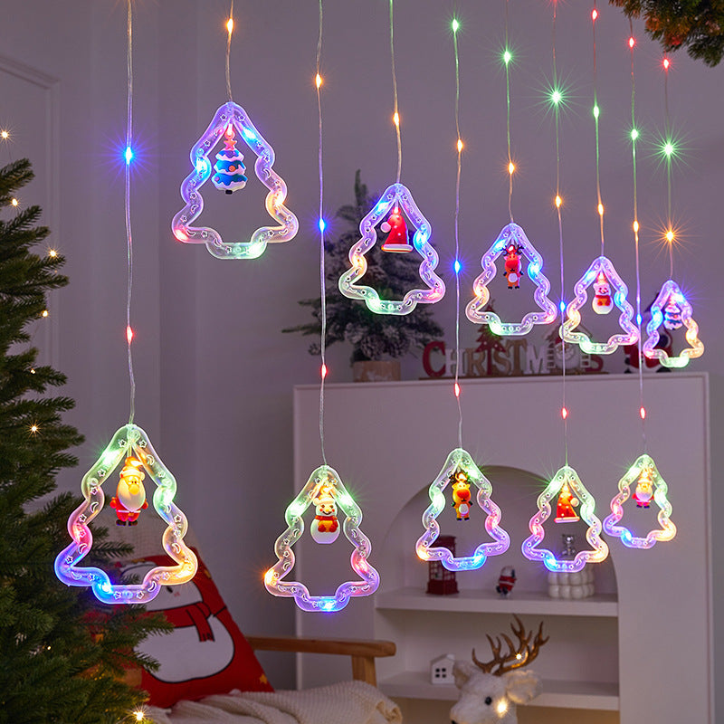 3M LED USB Christmas String Lights | Pendant Lamp Snowman Star Tree Garland with remote