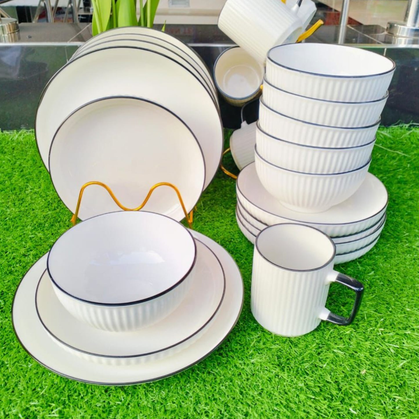 24pcs Ceramic Dinnerware set