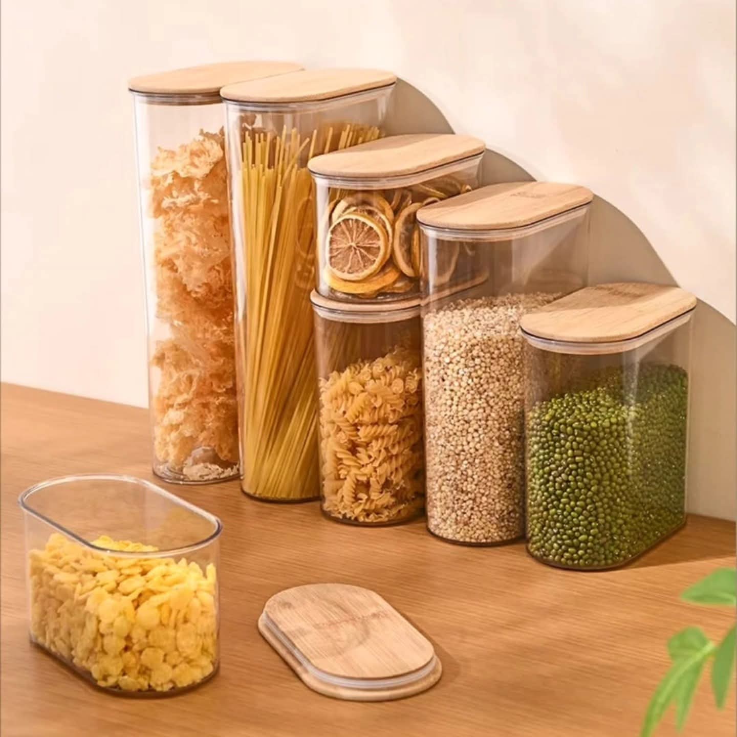 4 Piece Acrylic Storage Container Set