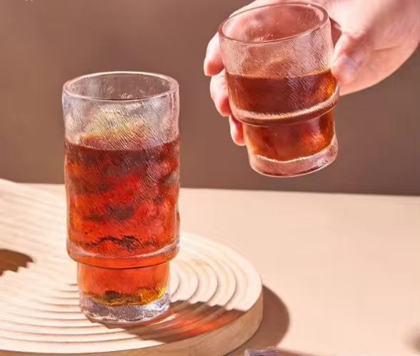 6pcs vintage iced juice glasses Gha