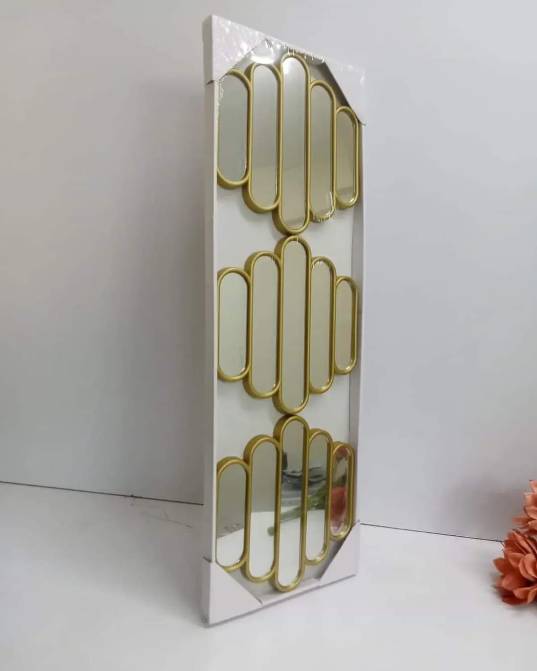 Decorative Triple Panel Wall Mirrors