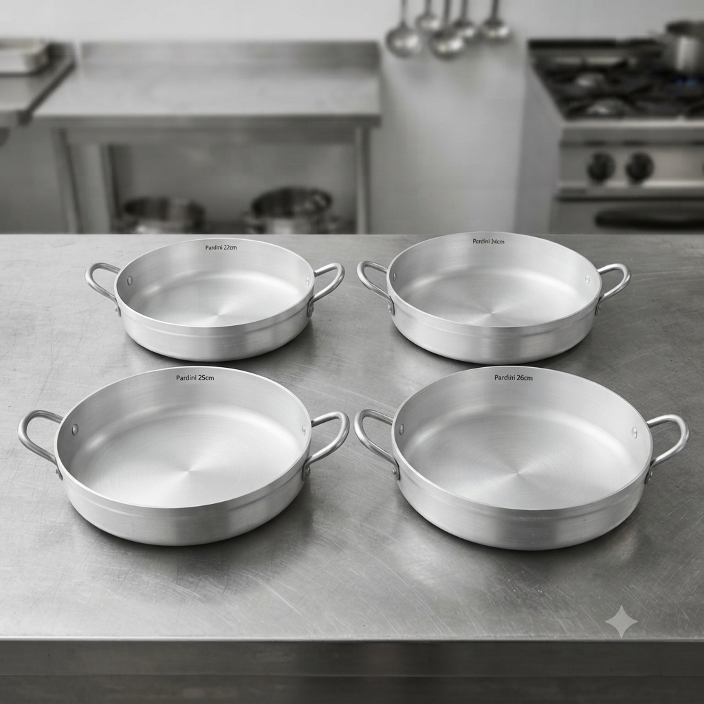 Assorted Aluminium Medium Casserole Pans