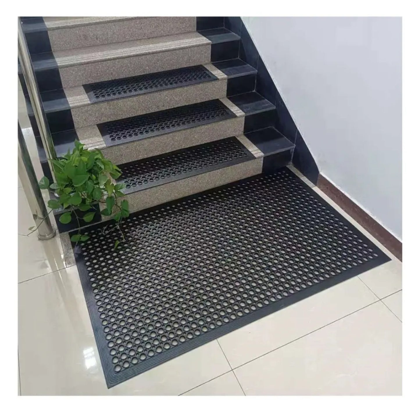 Large rubber door mats