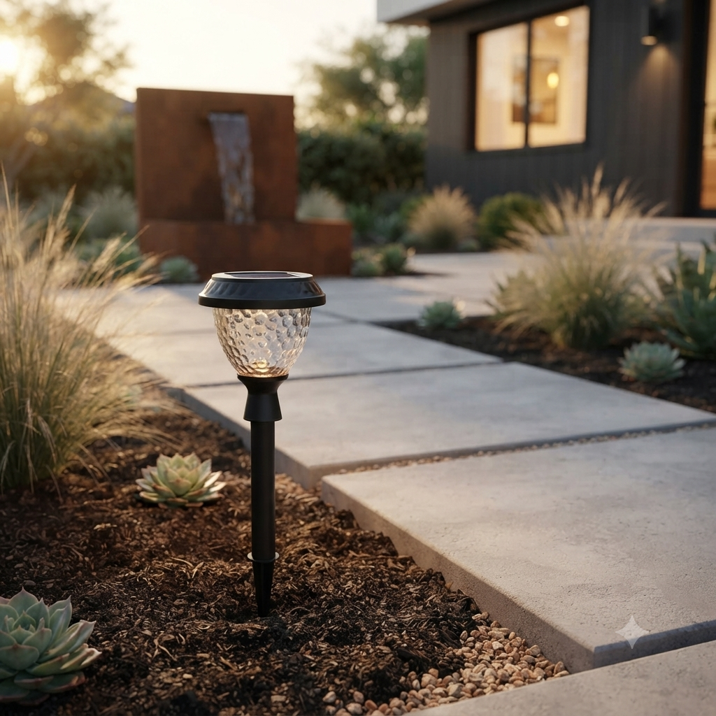 Philips LED Solar Bollard with Spike BGC010 -22303