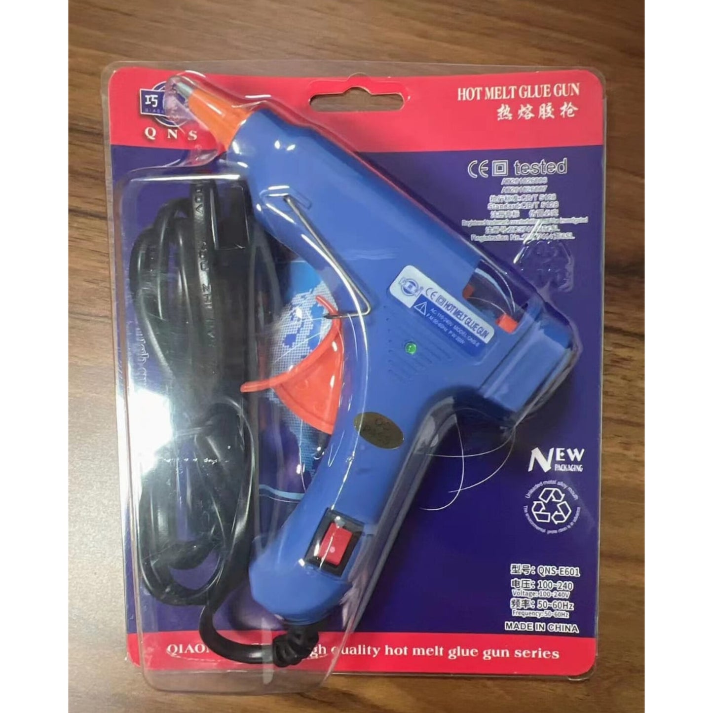 Glue gun with 10 glues