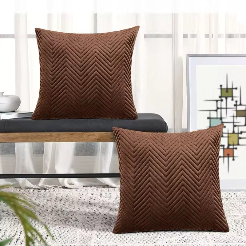 Textured Velvet Cushion Covers