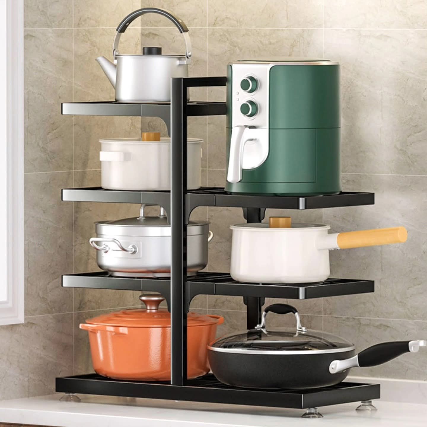 7 layer Under The Sink Pot Holder