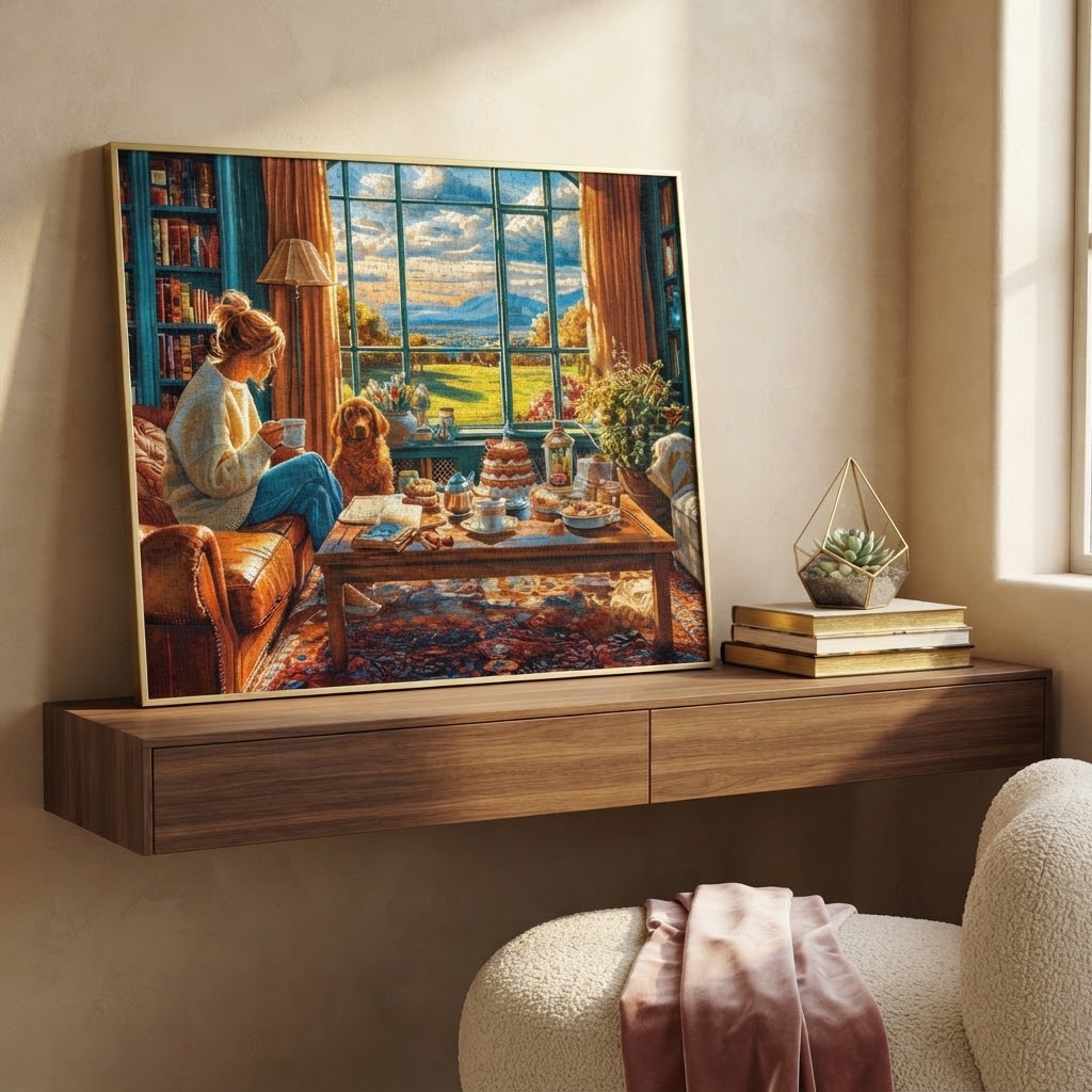 1000Pcs Pastoral Time Jigsaw Puzzle