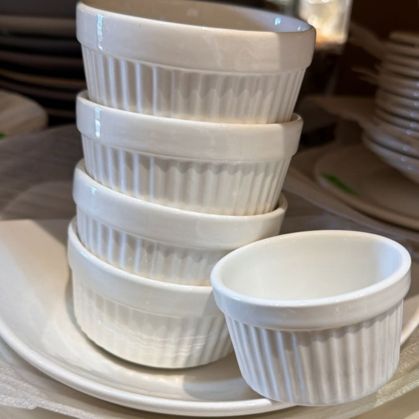 6Pcs Porcelain Mini Bowls