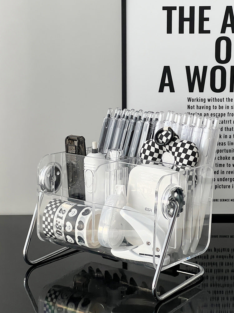 Acrylic storage/desktop organizer