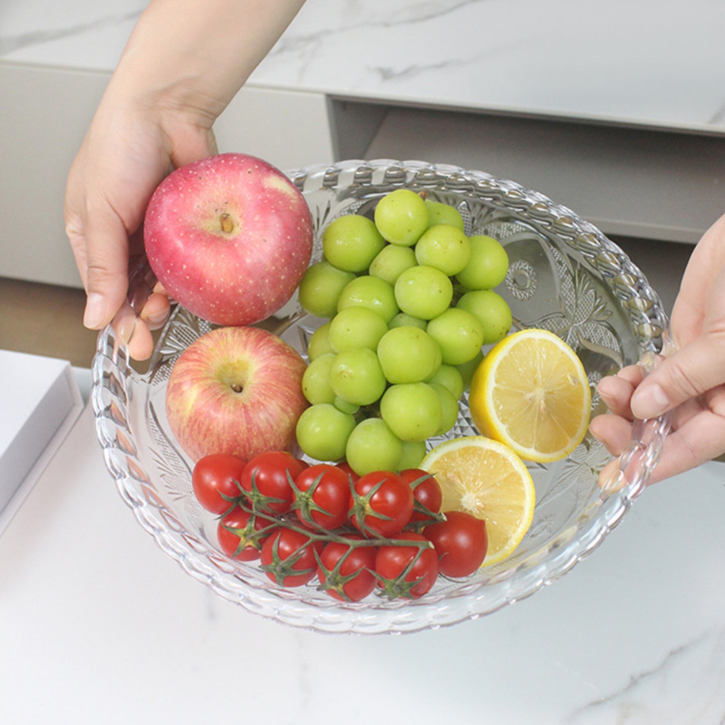 Acrylic snack bowl