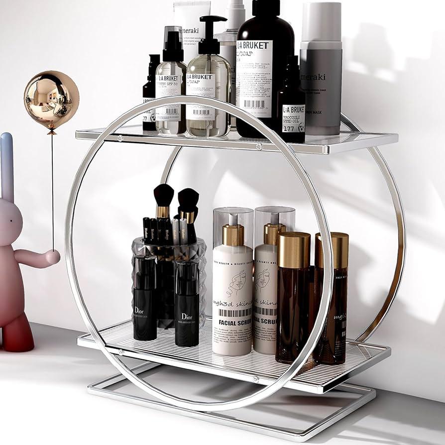 Perfume organizer rack