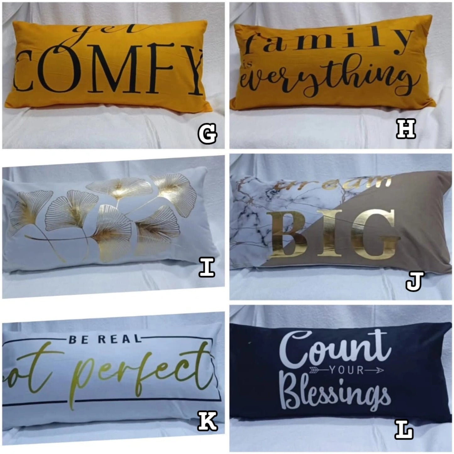 Lumbar pillow with case