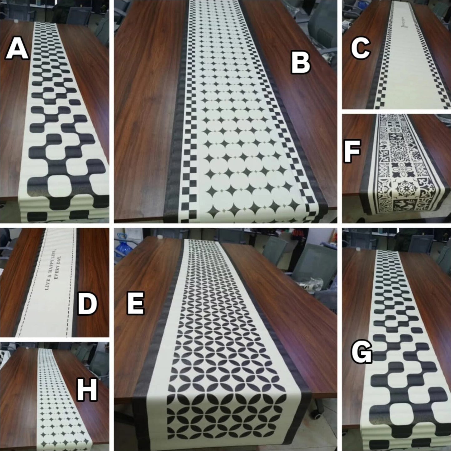 Washable Table runner